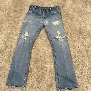 Vintage broken in Levi’s 517